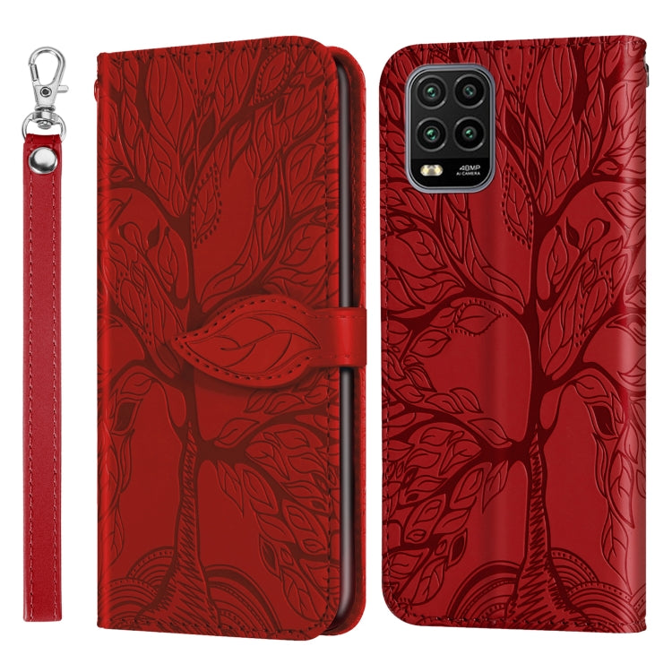 Life of Tree Embossing Pattern Horizontal Flip Leather Case with Holder & Card Slot & Wallet & Photo Frame & Lanyard, For Xiaomi Poco M2, For Xiaomi Poco M2 Pro, For Xiaomi Redmi 9, For Xiaomi Redmi 9A, For Xiaomi Redmi 9C, For Xiaomi Mi 10 Lite 5G    ...