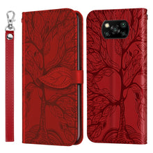 Load image into Gallery viewer, Life of Tree Embossing Pattern Horizontal Flip Leather Case with Holder &amp; Card Slot &amp; Wallet &amp; Photo Frame &amp; Lanyard, For Xiaomi Poco M2, For Xiaomi Poco M2 Pro, For Xiaomi Redmi 9, For Xiaomi Redmi 9A, For Xiaomi Redmi 9C, For Xiaomi Mi 10 Lite 5G    ...