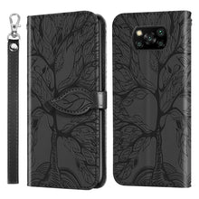 Load image into Gallery viewer, Life of Tree Embossing Pattern Horizontal Flip Leather Case with Holder &amp; Card Slot &amp; Wallet &amp; Photo Frame &amp; Lanyard, For Xiaomi Poco M2, For Xiaomi Poco M2 Pro, For Xiaomi Redmi 9, For Xiaomi Redmi 9A, For Xiaomi Redmi 9C, For Xiaomi Mi 10 Lite 5G    ...