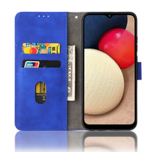 Load image into Gallery viewer, Solid Color Skin Feel Magnetic Buckle Horizontal Flip Calf Texture PU Leather Case with Holder &amp; Card Slots &amp; Wallet, For Samsung Galaxy A02s, For Xiaomi Poco M3