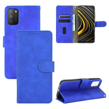 Load image into Gallery viewer, Solid Color Skin Feel Magnetic Buckle Horizontal Flip Calf Texture PU Leather Case with Holder &amp; Card Slots &amp; Wallet, For Samsung Galaxy A02s, For Xiaomi Poco M3