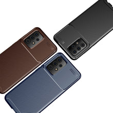 Load image into Gallery viewer, Carbon Fiber Texture Shockproof TPU Case, For Samsung Galaxy A52 5G