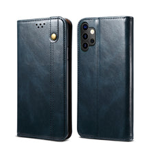 Load image into Gallery viewer, Simple Wax Crazy Horse Texture Horizontal Flip Leather Case with Card Slots &amp; Wallet, For Samsung Galaxy A12 5G, For Samsung Galaxy A32 5G, For Samsung Galaxy A72 5G / 4G