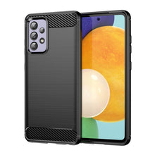Load image into Gallery viewer, Brushed Texture Carbon Fiber TPU Case, For Samsung Galaxy A52 5G, For Samsung Galaxy A72 5G