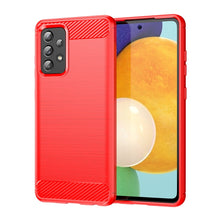 Load image into Gallery viewer, Brushed Texture Carbon Fiber TPU Case, For Samsung Galaxy A52 5G, For Samsung Galaxy A72 5G