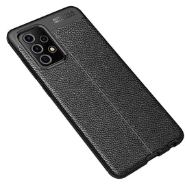 Litchi Texture TPU Shockproof Case, For Samsung Galaxy A52 5G
