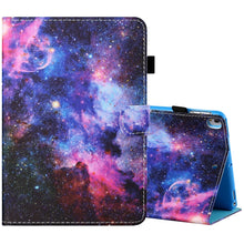 Load image into Gallery viewer, Sewing Thread Horizontal Painted Flat Leather Case with Pen Cover &amp; Anti Skid Strip &amp; Card Slot &amp; Holder &amp; Sleep / Wake-up Function, For iPad Mini 5 / 4 / 3 / 2 / 1, For iPad 10.2 / iPad Air 10.5 (2019), For iPad Pro 11 inch (2020) / (2018), For iPad Air