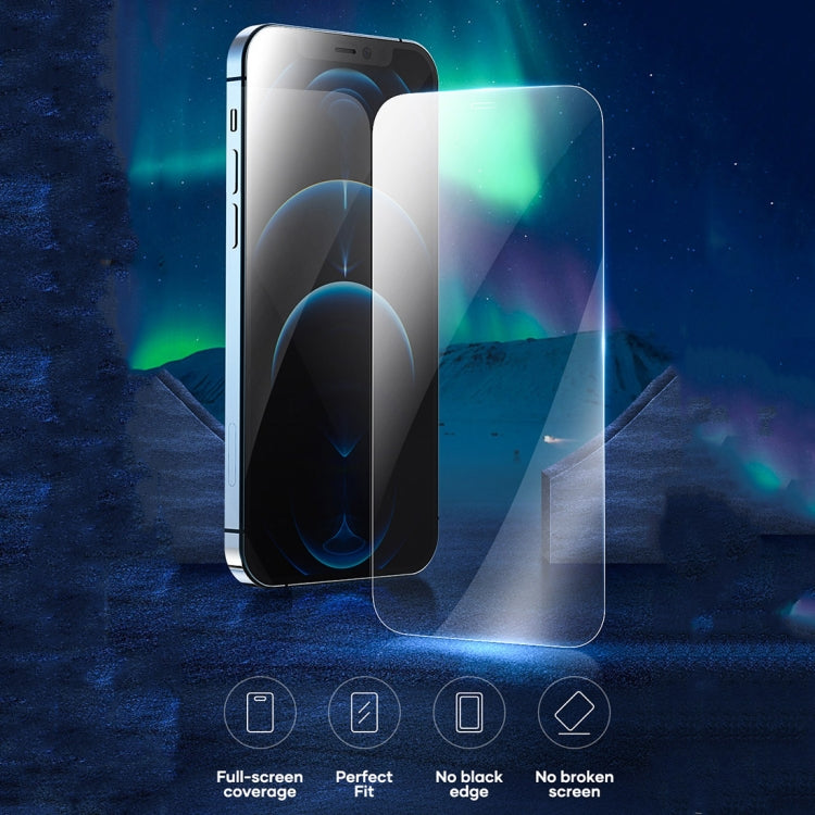 ROCK Full Screen Borderless Tempered Glass Film, For iPhone 12 mini, For iPhone 12 / 12 Pro, For iPhone 12 Pro Max