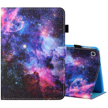Load image into Gallery viewer, Sewing Thread Horizontal Painted Flat Leather Case with Pen Cover &amp; Anti Skid Strip &amp; Card Slot &amp; Holder &amp; Sleep / Wake-up Function, For Amazon Kindle Fire HD8 2020, For Samsung Galaxy Tab S6 Lite SM-P610 / 615, For Samsung Galaxy Tab A7 2020 T500 / T5...