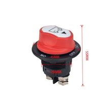 Load image into Gallery viewer, 100A Car Battery Selector Isolator Disconnect Rotary Switch Cut, A2947