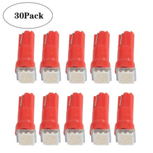 Load image into Gallery viewer, 30 PCS T5 Car Modification LED Indicator Light Red Light, A3892