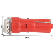 Load image into Gallery viewer, 30 PCS T5 Car Modification LED Indicator Light Red Light, A3892