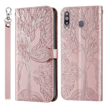 Load image into Gallery viewer, Life of Tree Embossing Pattern Horizontal Flip Leather Case with Holder &amp; Card Slot &amp; Wallet &amp; Photo Frame &amp; Lanyard, For Samsung Galaxy A8s, For Samsung Galaxy A10s, For Samsung Galaxy A20 / A30, For Samsung Galaxy A20e, For Samsung Galaxy A20s       ...