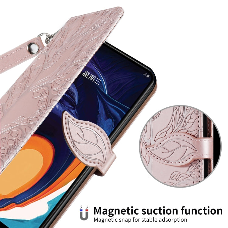 Life of Tree Embossing Pattern Horizontal Flip Leather Case with Holder & Card Slot & Wallet & Photo Frame & Lanyard, For Samsung Galaxy A8s, For Samsung Galaxy A10s, For Samsung Galaxy A20 / A30, For Samsung Galaxy A20e, For Samsung Galaxy A20s       ...