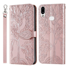 Load image into Gallery viewer, Life of Tree Embossing Pattern Horizontal Flip Leather Case with Holder &amp; Card Slot &amp; Wallet &amp; Photo Frame &amp; Lanyard, For Samsung Galaxy A8s, For Samsung Galaxy A10s, For Samsung Galaxy A20 / A30, For Samsung Galaxy A20e, For Samsung Galaxy A20s       ...