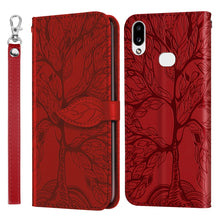 Load image into Gallery viewer, Life of Tree Embossing Pattern Horizontal Flip Leather Case with Holder &amp; Card Slot &amp; Wallet &amp; Photo Frame &amp; Lanyard, For Samsung Galaxy A8s, For Samsung Galaxy A10s, For Samsung Galaxy A20 / A30, For Samsung Galaxy A20e, For Samsung Galaxy A20s       ...