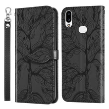 Load image into Gallery viewer, Life of Tree Embossing Pattern Horizontal Flip Leather Case with Holder &amp; Card Slot &amp; Wallet &amp; Photo Frame &amp; Lanyard, For Samsung Galaxy A8s, For Samsung Galaxy A10s, For Samsung Galaxy A20 / A30, For Samsung Galaxy A20e, For Samsung Galaxy A20s       ...