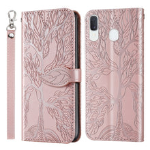 Load image into Gallery viewer, Life of Tree Embossing Pattern Horizontal Flip Leather Case with Holder &amp; Card Slot &amp; Wallet &amp; Photo Frame &amp; Lanyard, For Samsung Galaxy A8s, For Samsung Galaxy A10s, For Samsung Galaxy A20 / A30, For Samsung Galaxy A20e, For Samsung Galaxy A20s       ...