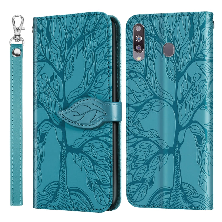 Life of Tree Embossing Pattern Horizontal Flip Leather Case with Holder & Card Slot & Wallet & Photo Frame & Lanyard, For Samsung Galaxy A8s, For Samsung Galaxy A10s, For Samsung Galaxy A20 / A30, For Samsung Galaxy A20e, For Samsung Galaxy A20s       ...