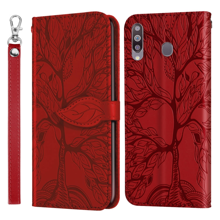 Life of Tree Embossing Pattern Horizontal Flip Leather Case with Holder & Card Slot & Wallet & Photo Frame & Lanyard, For Samsung Galaxy A8s, For Samsung Galaxy A10s, For Samsung Galaxy A20 / A30, For Samsung Galaxy A20e, For Samsung Galaxy A20s       ...