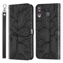 Load image into Gallery viewer, Life of Tree Embossing Pattern Horizontal Flip Leather Case with Holder &amp; Card Slot &amp; Wallet &amp; Photo Frame &amp; Lanyard, For Samsung Galaxy A8s, For Samsung Galaxy A10s, For Samsung Galaxy A20 / A30, For Samsung Galaxy A20e, For Samsung Galaxy A20s       ...