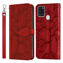 Load image into Gallery viewer, Life of Tree Embossing Pattern Horizontal Flip Leather Case with Holder &amp; Card Slot &amp; Wallet &amp; Photo Frame &amp; Lanyard, For Samsung Galaxy A8s, For Samsung Galaxy A10s, For Samsung Galaxy A20 / A30, For Samsung Galaxy A20e, For Samsung Galaxy A20s       ...
