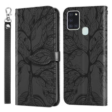 Load image into Gallery viewer, Life of Tree Embossing Pattern Horizontal Flip Leather Case with Holder &amp; Card Slot &amp; Wallet &amp; Photo Frame &amp; Lanyard, For Samsung Galaxy A8s, For Samsung Galaxy A10s, For Samsung Galaxy A20 / A30, For Samsung Galaxy A20e, For Samsung Galaxy A20s       ...
