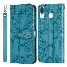 Load image into Gallery viewer, Life of Tree Embossing Pattern Horizontal Flip Leather Case with Holder &amp; Card Slot &amp; Wallet &amp; Photo Frame &amp; Lanyard, For Samsung Galaxy A8s, For Samsung Galaxy A10s, For Samsung Galaxy A20 / A30, For Samsung Galaxy A20e, For Samsung Galaxy A20s       ...