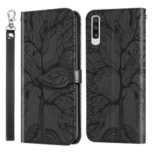 Load image into Gallery viewer, Life of Tree Embossing Pattern Horizontal Flip Leather Case with Holder &amp; Card Slot &amp; Wallet &amp; Photo Frame &amp; Lanyard, For Samsung Galaxy A8s, For Samsung Galaxy A10s, For Samsung Galaxy A20 / A30, For Samsung Galaxy A20e, For Samsung Galaxy A20s       ...