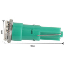 Load image into Gallery viewer, 30 PCS T5 1LED SMD-5050 Car Modification LED Indicator Light Green Light, A3895