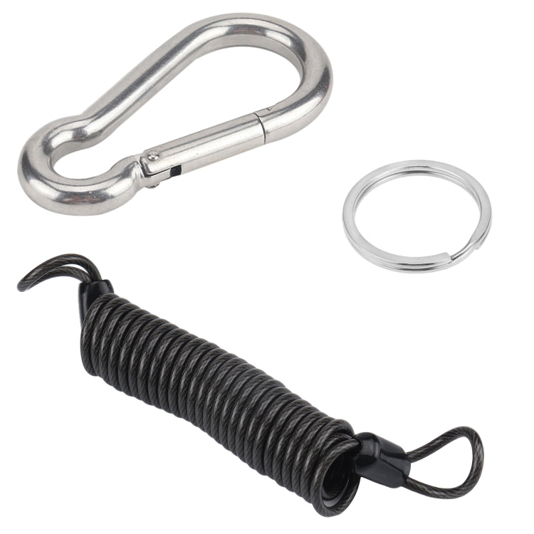 RV Trailer Spring Safety Rope Breakaway Cable, M8 x 80mm, M10 x 100mm