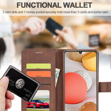 Load image into Gallery viewer, LC.IMEEKE Calf Texture Horizontal Flip Leather Case with Holder &amp; Card Slots &amp; Wallet, For Samsung Galaxy A42 5G, For Samsung Galaxy S21 5G, For Samsung Galaxy S21+ 5G, For Samsung Galaxy S21 Ultra 5G, For Xiaomi Mi 10 5G / Mi 10T Pro 5G               ...