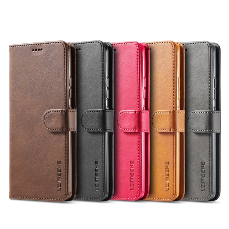 LC.IMEEKE Calf Texture Horizontal Flip Leather Case with Holder & Card Slots & Wallet, For Samsung Galaxy A42 5G, For Samsung Galaxy S21 5G, For Samsung Galaxy S21+ 5G, For Samsung Galaxy S21 Ultra 5G, For Xiaomi Mi 10 5G / Mi 10T Pro 5G               ...