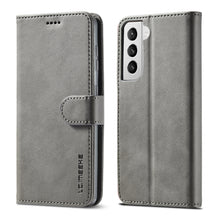 Load image into Gallery viewer, LC.IMEEKE Calf Texture Horizontal Flip Leather Case with Holder &amp; Card Slots &amp; Wallet, For Samsung Galaxy A42 5G, For Samsung Galaxy S21 5G, For Samsung Galaxy S21+ 5G, For Samsung Galaxy S21 Ultra 5G, For Xiaomi Mi 10 5G / Mi 10T Pro 5G               ...