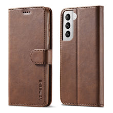 Load image into Gallery viewer, LC.IMEEKE Calf Texture Horizontal Flip Leather Case with Holder &amp; Card Slots &amp; Wallet, For Samsung Galaxy A42 5G, For Samsung Galaxy S21 5G, For Samsung Galaxy S21+ 5G, For Samsung Galaxy S21 Ultra 5G, For Xiaomi Mi 10 5G / Mi 10T Pro 5G               ...