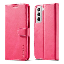 Load image into Gallery viewer, LC.IMEEKE Calf Texture Horizontal Flip Leather Case with Holder &amp; Card Slots &amp; Wallet, For Samsung Galaxy A42 5G, For Samsung Galaxy S21 5G, For Samsung Galaxy S21+ 5G, For Samsung Galaxy S21 Ultra 5G, For Xiaomi Mi 10 5G / Mi 10T Pro 5G               ...