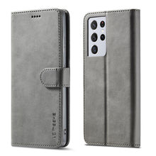Load image into Gallery viewer, LC.IMEEKE Calf Texture Horizontal Flip Leather Case with Holder &amp; Card Slots &amp; Wallet, For Samsung Galaxy A42 5G, For Samsung Galaxy S21 5G, For Samsung Galaxy S21+ 5G, For Samsung Galaxy S21 Ultra 5G, For Xiaomi Mi 10 5G / Mi 10T Pro 5G               ...