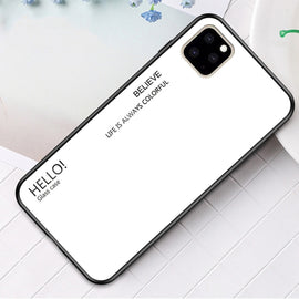 Gradient Color Glass Case, For iPhone 11 Pro, For iPhone 11 Pro Max, For iPhone 11