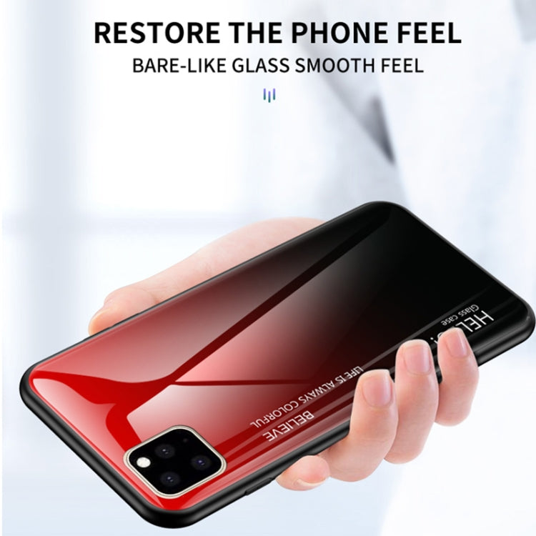 Gradient Color Glass Case, For iPhone 11 Pro, For iPhone 11 Pro Max, For iPhone 11