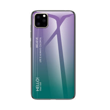 Load image into Gallery viewer, Gradient Color Glass Case, For iPhone 11 Pro, For iPhone 11 Pro Max, For iPhone 11
