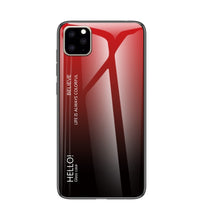 Load image into Gallery viewer, Gradient Color Glass Case, For iPhone 11 Pro, For iPhone 11 Pro Max, For iPhone 11