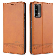 Load image into Gallery viewer, AZNS Magnetic Calf Texture Horizontal Flip Leather Case with Card Slots &amp; Holder &amp; Wallet, For Xiaomi Poco M3, For Xiaomi Redmi Note 9, For Oppo A92s