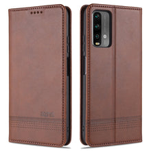 Load image into Gallery viewer, AZNS Magnetic Calf Texture Horizontal Flip Leather Case with Card Slots &amp; Holder &amp; Wallet, For Xiaomi Poco M3, For Xiaomi Redmi Note 9, For Oppo A92s