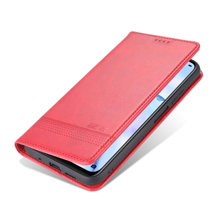 AZNS Magnetic Calf Texture Horizontal Flip Leather Case with Card Slots & Holder & Wallet, For Xiaomi Poco M3, For Xiaomi Redmi Note 9, For Oppo A92s
