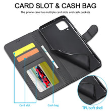 Load image into Gallery viewer, LC.IMEEKE Calf Texture Horizontal Flip Leather Case, with Holder &amp; Card Slots &amp; Wallet &amp; Photo Frame, For Samsung Galaxy A12, For Samsung Galaxy A32 5G
