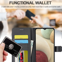 Load image into Gallery viewer, LC.IMEEKE Calf Texture Horizontal Flip Leather Case, with Holder &amp; Card Slots &amp; Wallet &amp; Photo Frame, For Samsung Galaxy A12, For Samsung Galaxy A32 5G
