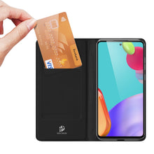 Load image into Gallery viewer, DUX DUCIS Skin Pro Series Horizontal Flip PU + TPU Leather Case, with Holder &amp; Card Slots, For Samsung Galaxy A52s / A52 5G / 4G
