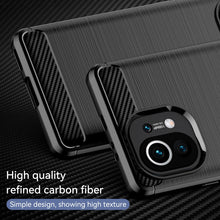 Load image into Gallery viewer, Brushed Texture Carbon Fiber TPU Case, For Xiaomi Mi 11
