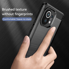 Load image into Gallery viewer, Brushed Texture Carbon Fiber TPU Case, For Xiaomi Mi 11