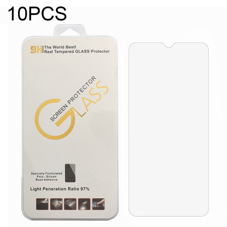 10 PCS 0.26mm 9H 2.5D Tempered Glass Film, For Cubot C30 (10 PCS), For UMIDIGI A7S (10 PCS)